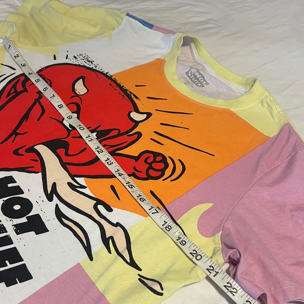 Hot Stuff Kids Colorful Graphic T-Shirt - Picture 8 of 8
